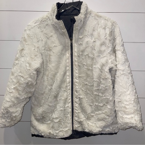 The North Face Reversible Mossbud Swirl Girls Jacket Size XL - Picture 7 of 11